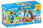 Playmobil - Playmobil SuperSets - Fôring av dyr - 71448