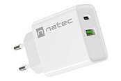 Mobil - Adaptere og ladere - Natec Ribera power adapter - USB 24 pin USB-C - 20 Watt - NUC-2061