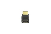 Diverse kabel - Hama Adapter HDMI Angled Down Femlale-Male Gold Black - X1122232