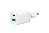 Mobil - Adaptere og ladere - XO Mini Wall Charger  HN238A 30W PD (white) - HN238A