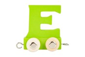 Treleker - Small Foot - Wooden Letter Train Color - E - 10355