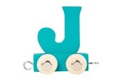 Treleker - Small Foot - Wooden Letter Train Color - J - 10360