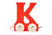 Treleker - Small Foot - Wooden Letter Train Color - K - 10361