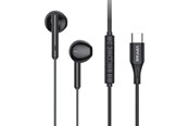 Hodetelefoner - Vipfan Wired in-ear headphones  M18 USB-C (black) - M18