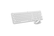 Tastatur - Logitech Signature Slim Combo MK950 - Off-White - Tastatur & Mussett - Nordisk - Hvit - 920-012489