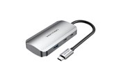 Dokkingstasjon - Vention Docking Station USB-C to USB-C 3x USB3.0 PD 0.15m Grey - TNDHB