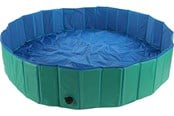 Hund - FLAMINGO Doggy Splash Pool Green/Blue L 160X30CM - 540058500219