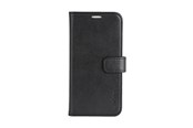 Mobil - Deksel og etui - Radicover Wallet Case Anti-Radiation 3 Card RFID Black - Samsung S24 5G - RAD292