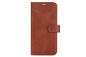 Mobil - Deksel og etui - Radicover Wallet Case Anti Radiation 2in1 Brown iPhone 14 Plus - RAD277