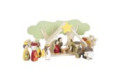 Treleker - Small Foot - Wooden Christmas Crib Playset - 12356