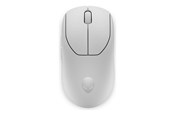 Mus - Dell Alienware Pro Wireless Gaming Mouse - mouse - USB 2.4 GHz - lunar light - Mus - Optisk - 6 - Hvit - PRO-MS-W-DEAM