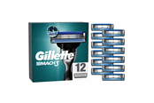 Barberingsutstyr - Gillette Mach3 base 12 pcs - 7702018565719