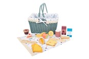 Rollelek - Small Foot - Picnic Set with Wooden Play Food Tasty 26dlg. - 12325