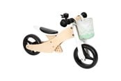 Utendørsleker - Small Foot - Wooden Training Tricycle/Balance Bike 2in1 Sage Green - 12414