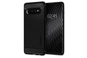 Mobil - Deksel og etui - Spigen Rugged Armor - black - Galaxy S10 - 605CS25800