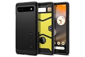 Mobil - Deksel og etui - Spigen Tough Armor - black - Google Pixel 6a - ACS04479