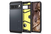 Mobil - Deksel og etui - Spigen Tough Armor - metal slate - Google Pixel 8 Pro - ACS06320