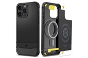 Mobil - Deksel og etui - Spigen Rugged Armor MagSafe - matte black - iPhone 15 Pro Max - ACS06561