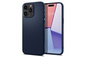 Mobil - Deksel og etui - Spigen Liquid Air - navy blue - iPhone 15 Pro Max - ACS06563