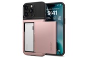 Mobil - Deksel og etui - Spigen Slim Armor CS - rose gold - iPhone 15 Pro Max - ACS06590