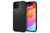 Mobil - Deksel og etui - Spigen Liquid Air - matte black - iPhone 15 Plus - ACS06650