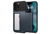 Mobil - Deksel og etui - Spigen Slim Armor CS - metal slate - iPhone 15 Pro - ACS06730