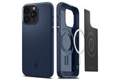 Mobil - Deksel og etui - Spigen Mag Armor MagSafe - navy blue - iPhone 15 Pro - ACS06737