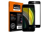 Mobil - Beskyttelsesglass - Spigen Glass FC HD - black - iPhone SE (2022/2020)/8/7 - AGL01314