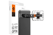 Mobil - Andre tilbehør - Spigen Glass EZ Fit Optik 2 Pack - black - Google Pixel 7a - AGL05970