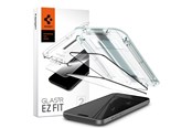 Mobil - Beskyttelsesglass - Spigen Glass tR EZ Fit 2 Pack - FC Black - iPhone 15 Plus - AGL06884