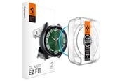 Mobil - Beskyttelsesglass - Spigen Glass tR EZ Fit 2 Pack - Samsung Galaxy Watch6 Classic 47mm - AGL07066