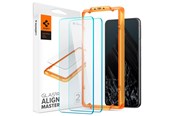 Mobil - Beskyttelsesglass - Spigen Glass tR AlignMaster 2 Pack - Google Pixel 8 Pro - AGL07395