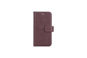 Mobil - Deksel og etui - Radicover Wallet Case iPhone 12 Mini Anti-Radiation Flipcover RFID Brown - RAD237