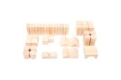 Babyleker - Small Foot  Wooden Building Blocks in Bag 50dlg. - 11396