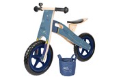 Utendørsleker - Small Foot - Wooden balance bike Plane Blue - 11614