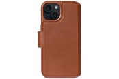 Mobil - Deksel og etui - Decoded Leather Detachable Wallet - tan - iPhone 15 - D24IPO15DW5TN