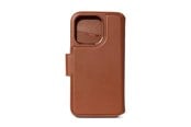 Mobil - Deksel og etui - Decoded Leather Detachable Wallet - tan - iPhone 15 Pro - D24IPO15PDW5TN