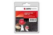 Printertilbehør blekk/toner - Agfa Photo - XXL size - black - compatible - ink cartridge - Blekkpatron Svart - APCPGI580XXLB