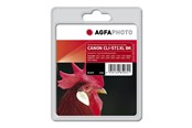 Printertilbehør blekk/toner - Agfa Photo - black - compatible - remanufactured - ink cartridge - Blekkpatron Svart - APCCLI571XLB