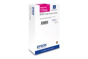 Printertilbehør blekk/toner - Epson T7553 - XL - magenta - original - ink cartridge - Blekkpatron Rød - C13T75534N