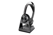 Hodetelefoner - Poly Voyager Focus 2 | On Ear Wireless headset | Microphone | Active noisereduction | Incl. Headset Stand - 77Y90AA