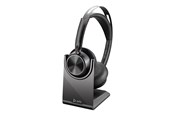 Hodetelefoner - Poly Voyager Focus 2 USB-C Headset with charge stand - 77Y89AA