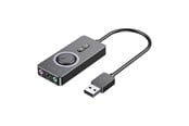 Lydkort - Vention External USB 2.0 audio card 1m (black) - CDRBF