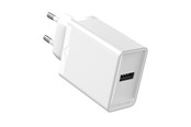 Mobil - Adaptere og ladere - Vention Wall charger EU USB-A FAAW0-EU 12W 2.4A (white) - FAAW0-EU