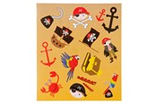 Kreative leker - LG-Imports Pirate sticker sheet - 8557