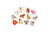 Små gaver til barn - LG-Imports Tattoos Farm animals 12 pcs. - 8481