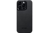 Mobil - Deksel og etui - PITAKA MagEZ 4 1500D case - black/grey twill - iPhone 15 Pro Max - KI1501PM