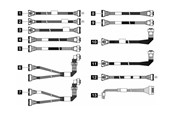 Diverse kabel - Lenovo storage cable kit - 4X97A88459