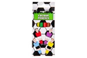 Hobbyartikler - LG-Imports Colored Pencils Football 6 pcs. (Assorted) - 6067