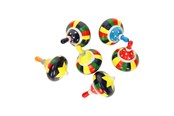 Treleker - Playwood Wooden Spinning Top Colour Ø 3.5cm (Assorted) - RS471